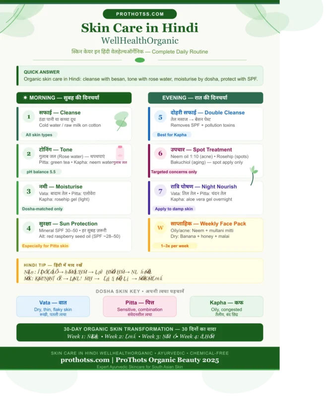 Skin Care in Hindi WellHealthOrganic