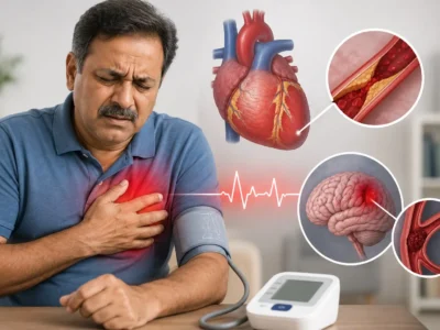 How Does High Blood Pressure Increase Your Risk of Heart Attack and Stroke